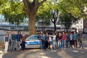 Das BAfmW mit Schülern an der Hansaschule in Köln